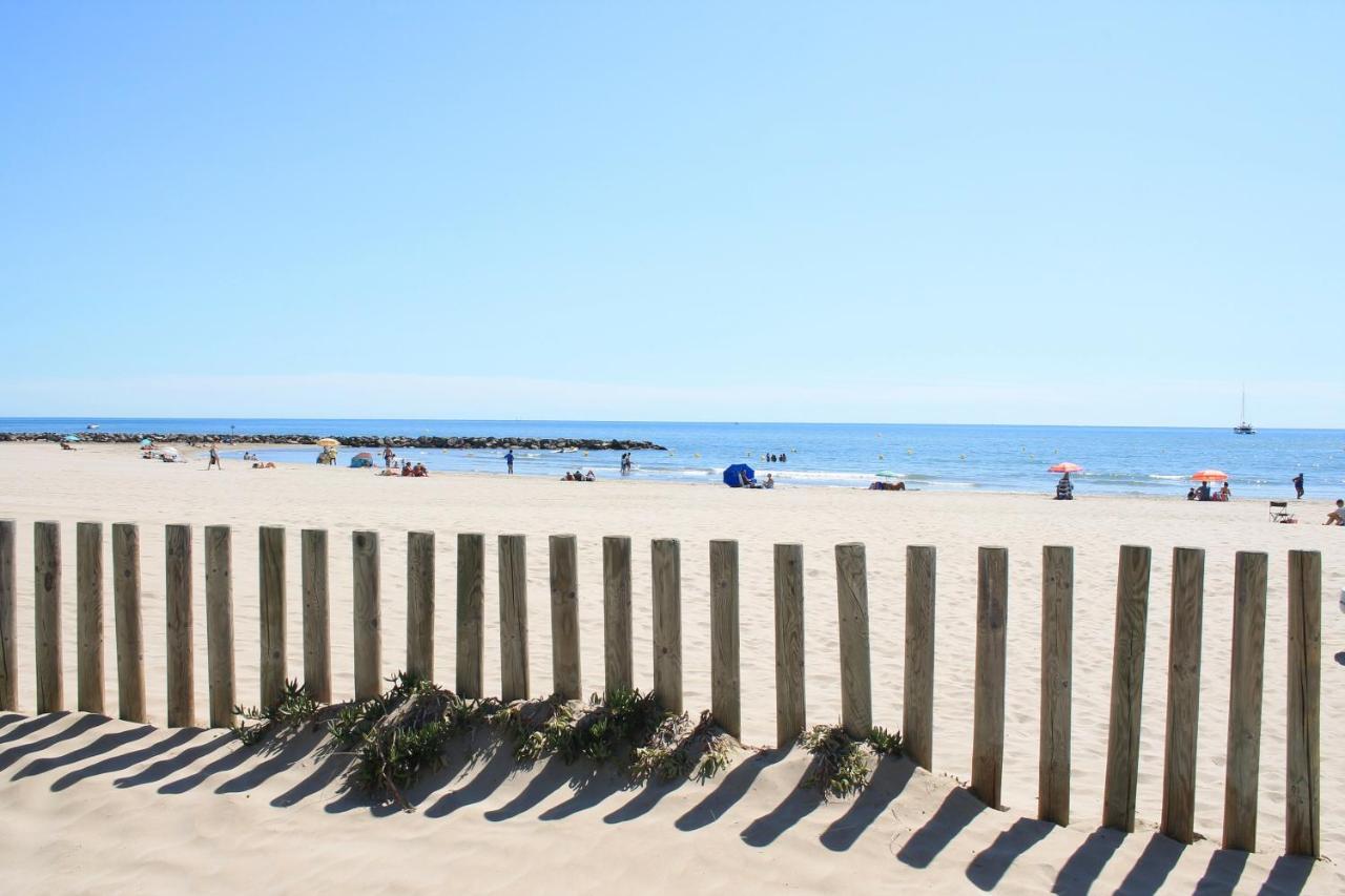 South-Of-France T2 Neuf Haut De Gamme, Climatise, Parking Gratuit, 2Eme Ligne Balcon Carnon-Plage Exterior foto