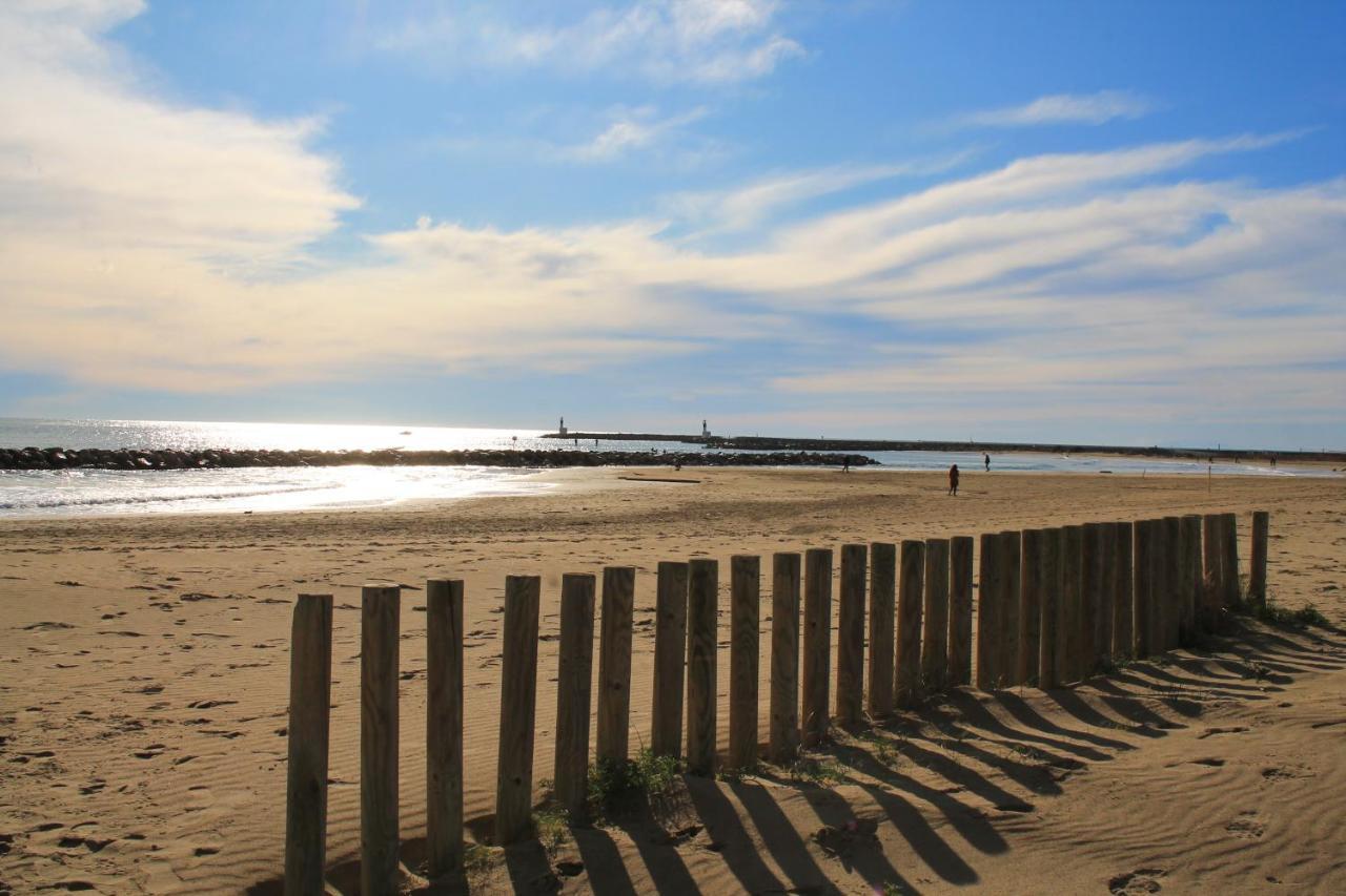 South-Of-France T2 Neuf Haut De Gamme, Climatise, Parking Gratuit, 2Eme Ligne Balcon Carnon-Plage Exterior foto
